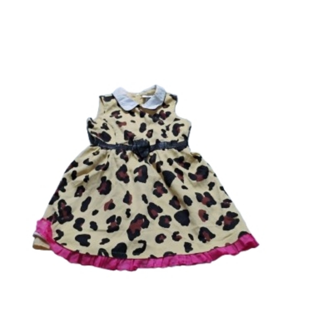 Harajuku Mini X Target Girls Peter Pan Collared Leopard Print Dress